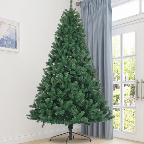 Classic 6ft Artificial PVC Christmas Tree with Metal Stand